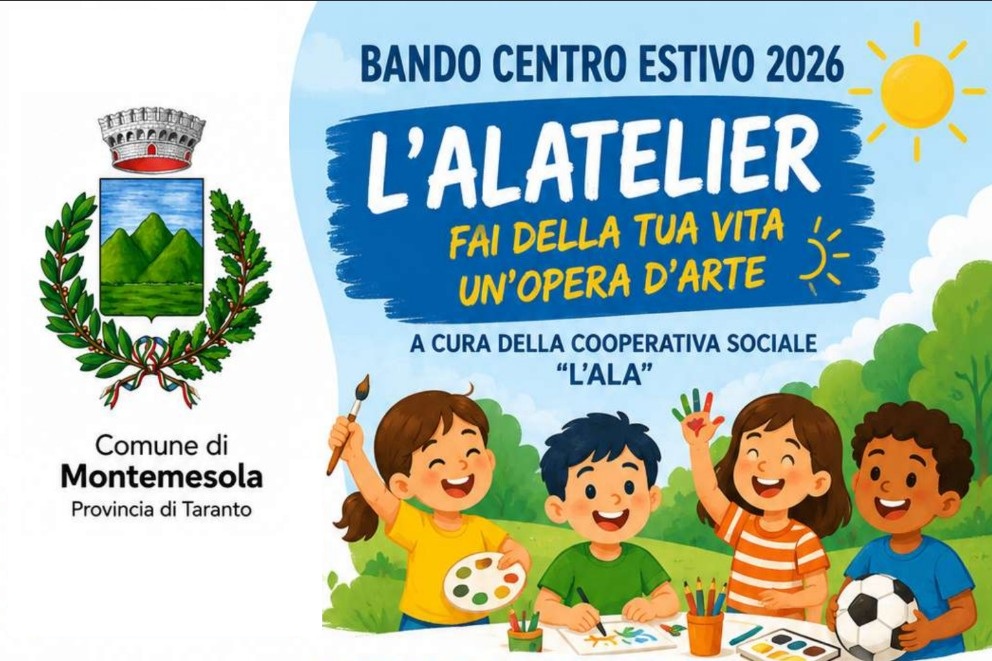 AVVISO PUBBLICO RIVOLTO ALLE FAMIGLIE - CAMPO ESTIVO 2026